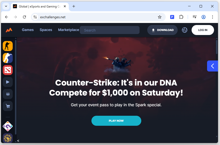 A fake competition, phishing site and bullet-proof host. exchallenges.net scam